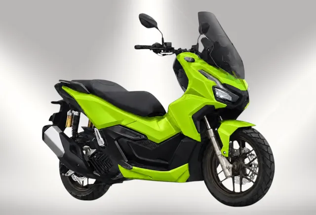 Honda ADV 160 2024 / CBS, Neon Lime / Black
